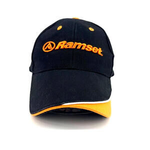 Porter Ramset Black & Orange Adjustable Cap
